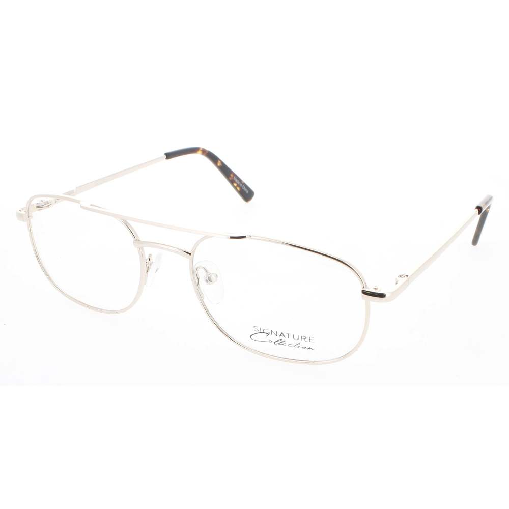 SIGNATURE 1112-Gold-54 Eyeglasses Eye Glasses GOLD Authentic New